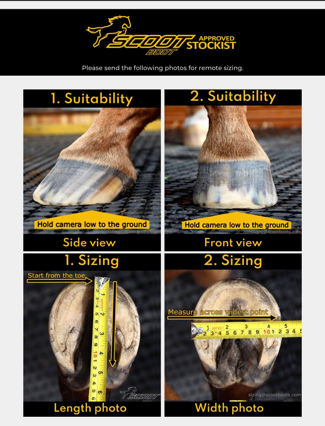 Scoot Boot - Pair